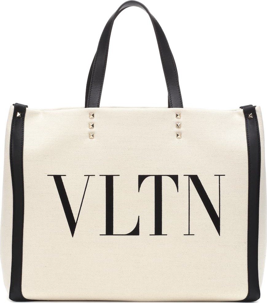 Valentino Valentino Garavani VLTN canvas tote