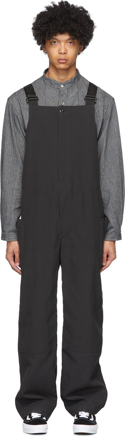 Snow Peak Black Takibi Overalls