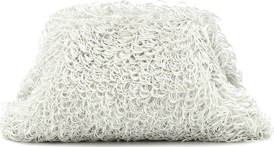 Bottega Veneta The Sponge Pouch Large leather clutch