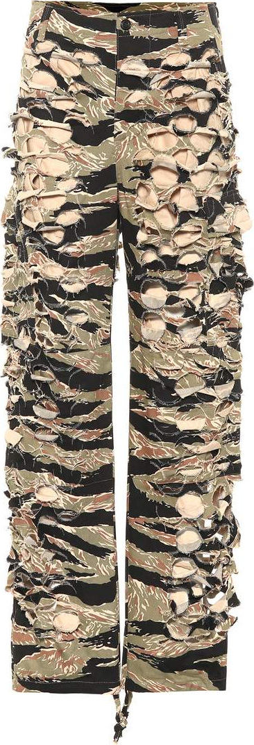 Vetements Deconstructed cotton pants