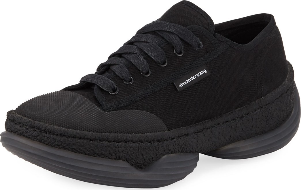Alexander Wang A1 Low-Top Canvas Sneakers