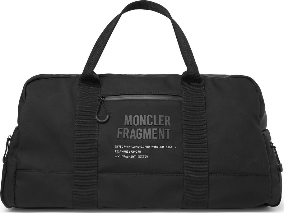 Moncler Genius 7 Moncler Fragment Reversible Metallic Ripstop and Canvas Duffle Bag
