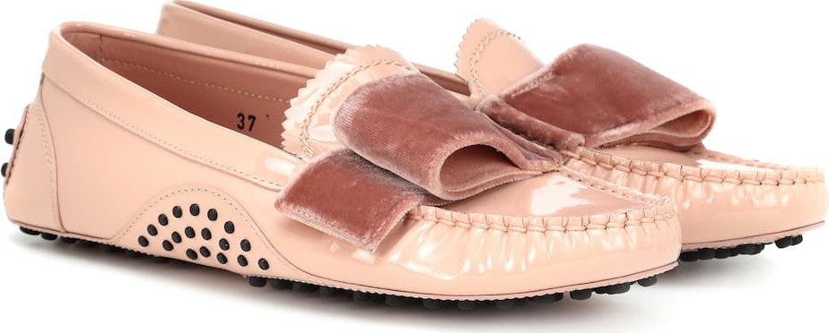 Tod's X Alessandro Dell'Acqua patent leather loafers