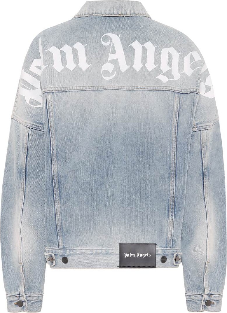 Palm Angels Logo denim jacket