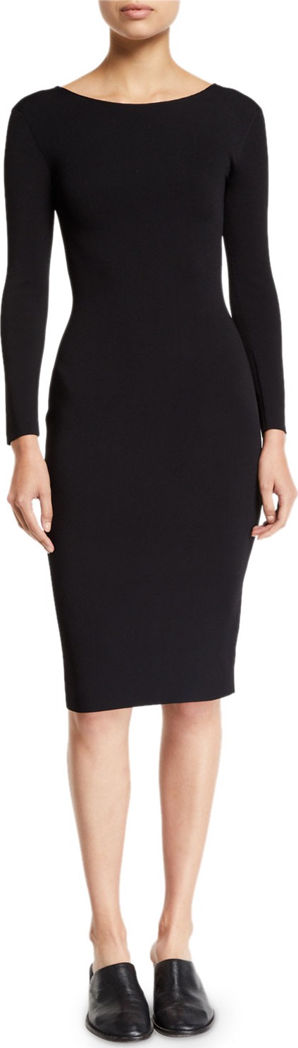 THE ROW Darta Open-Back Bodycon Dress