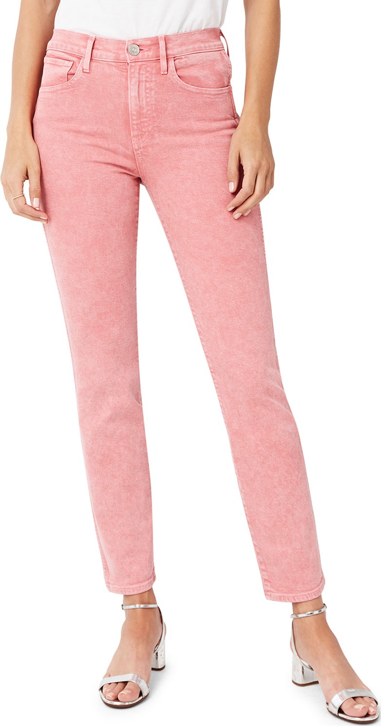 3X1 Stevie High-Rise Cropped Straight-Leg Jeans