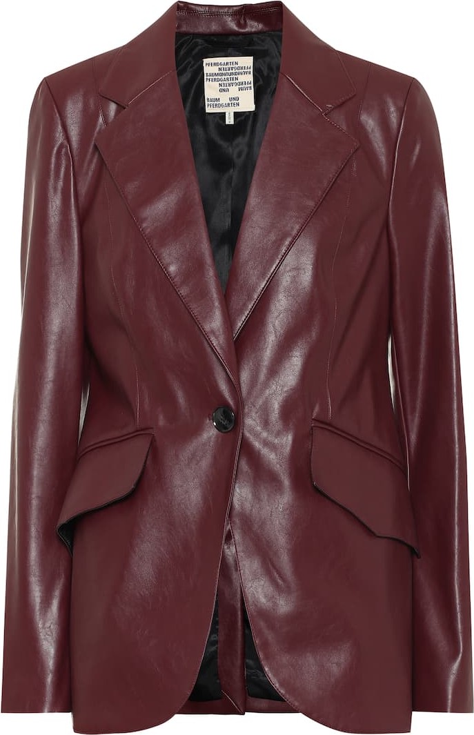 Baum und Pferdgarten Exclusive to Mytheresa – Beyonce faux leather blazer