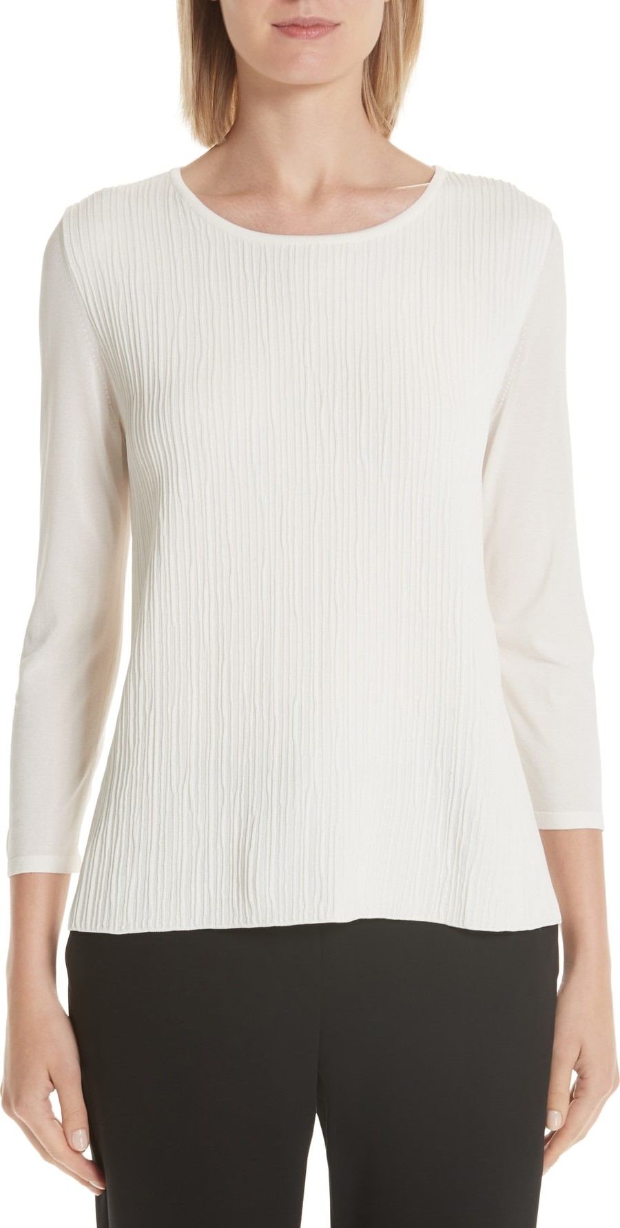 Max Mara Astor Plissé Front Top