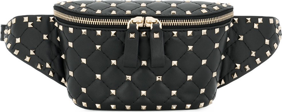 Valentino small rockstud spike belt bag