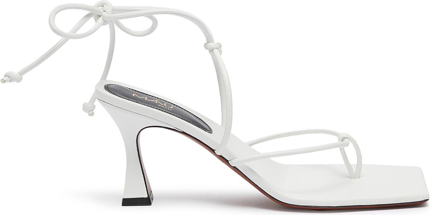 Manu Atelier Freya' lace up thong leather sandals
