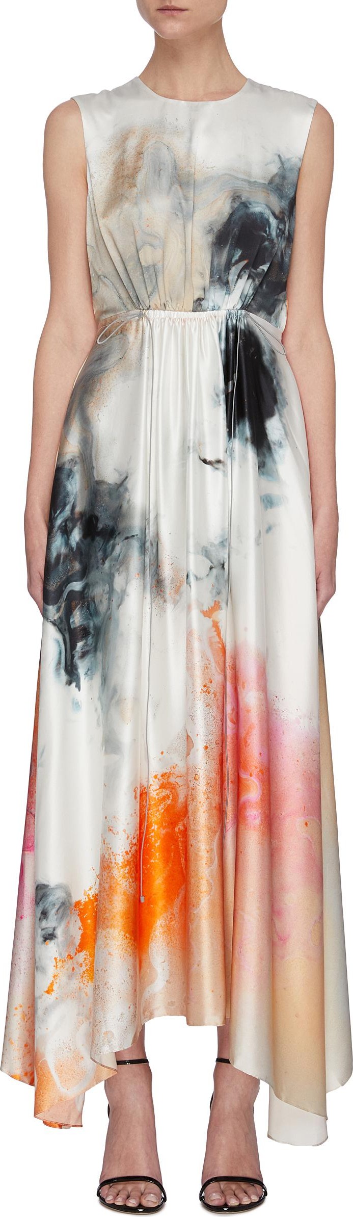 Roksanda Watercolour Print Maxi Dress