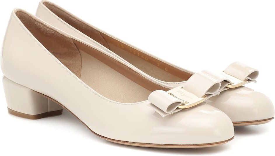 Salvatore Ferragamo Vara patent leather pumps