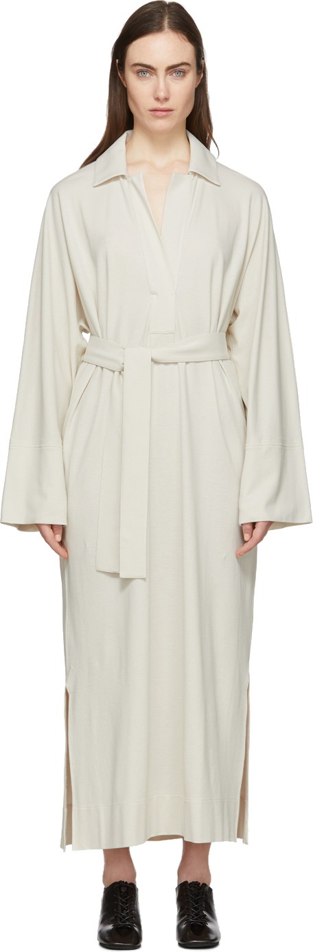Lemaire Off-White Polo Shirt Dress