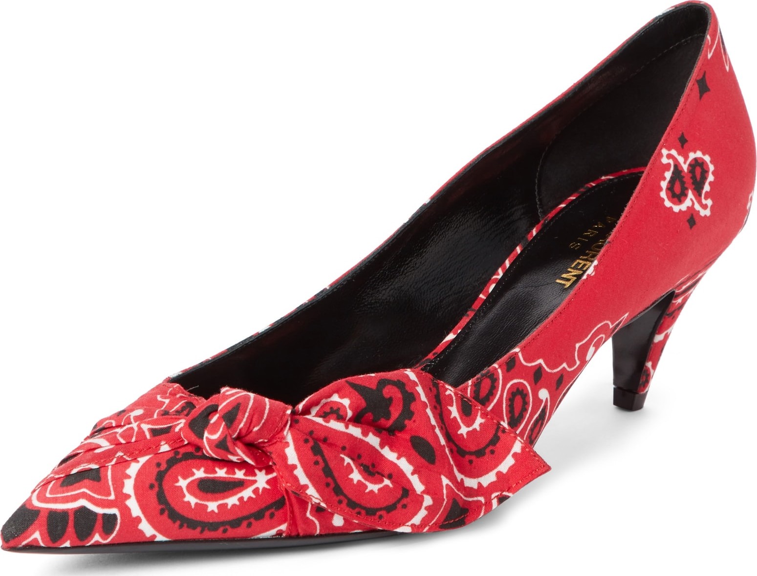 Saint Laurent Bandana Pump