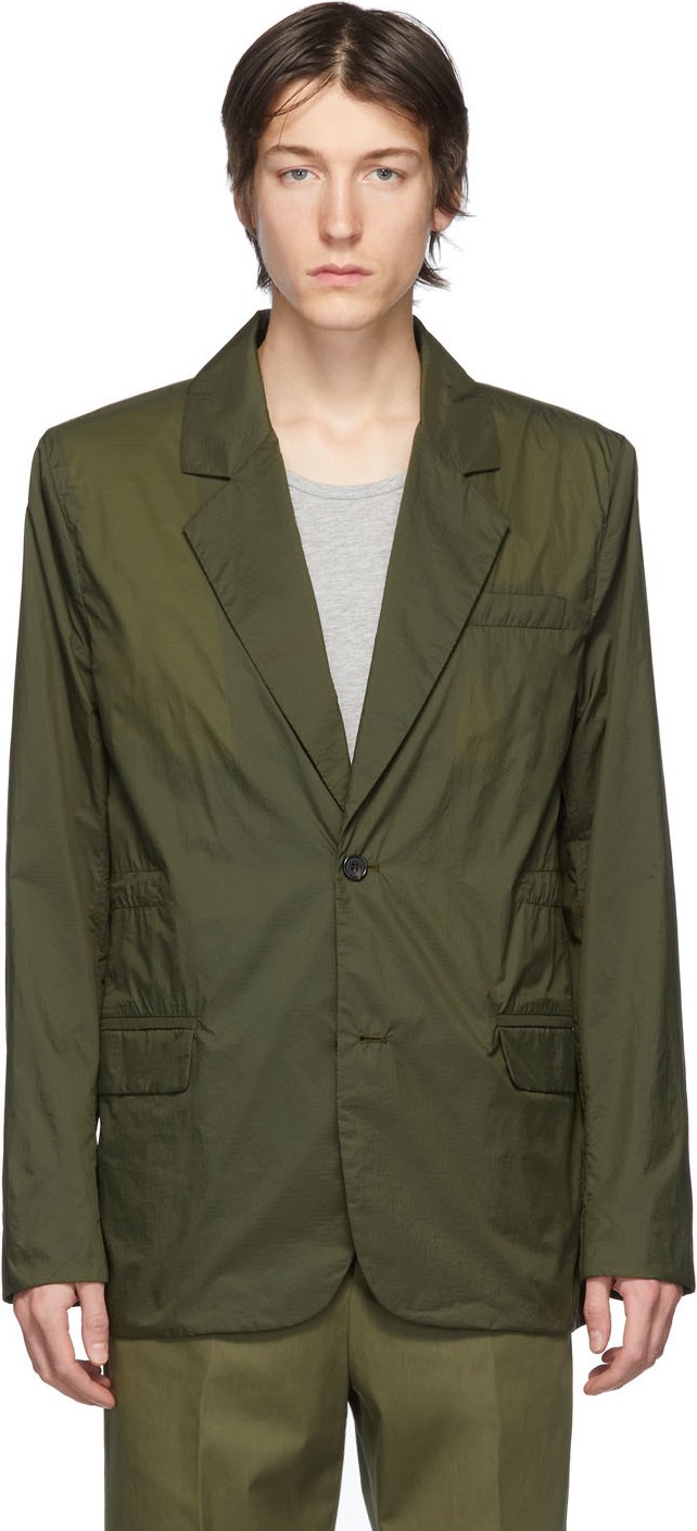 Acne Studios Green Jace Blazer