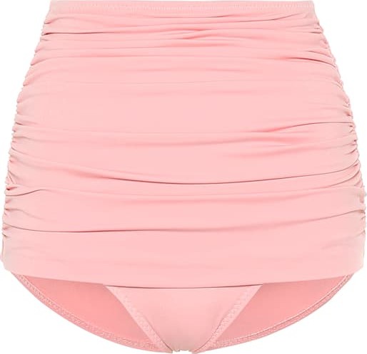 Norma Kamali Bill high-waisted bikini bottoms