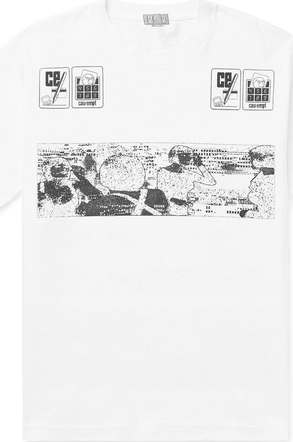 Cav Empt Printed Cotton-Jersey T-Shirt