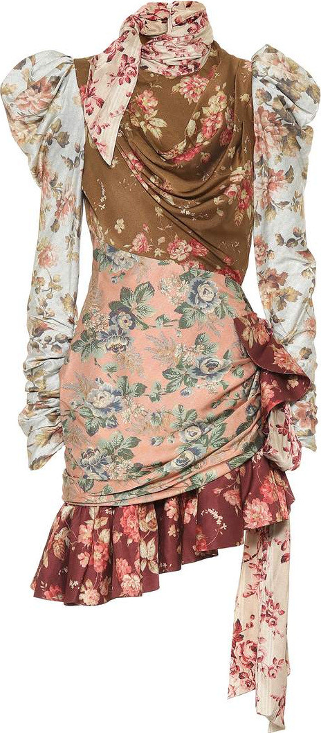 Zimmermann Tempest Tucked Contour minidress