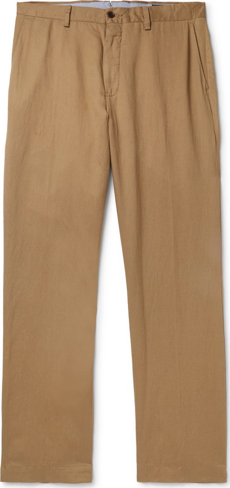 Polo Ralph Lauren Linen, Lyocell and Cotton-Blend Trousers