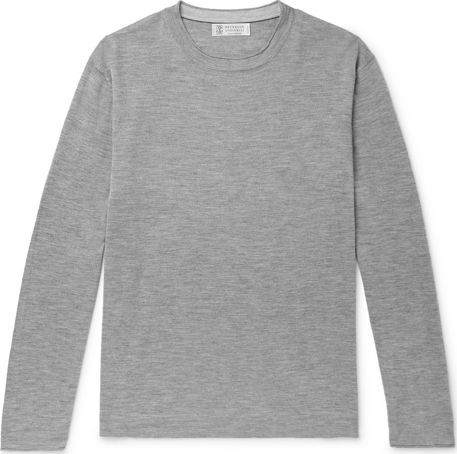 Brunello Cucinelli Cashmere and Silk-Blend Sweater