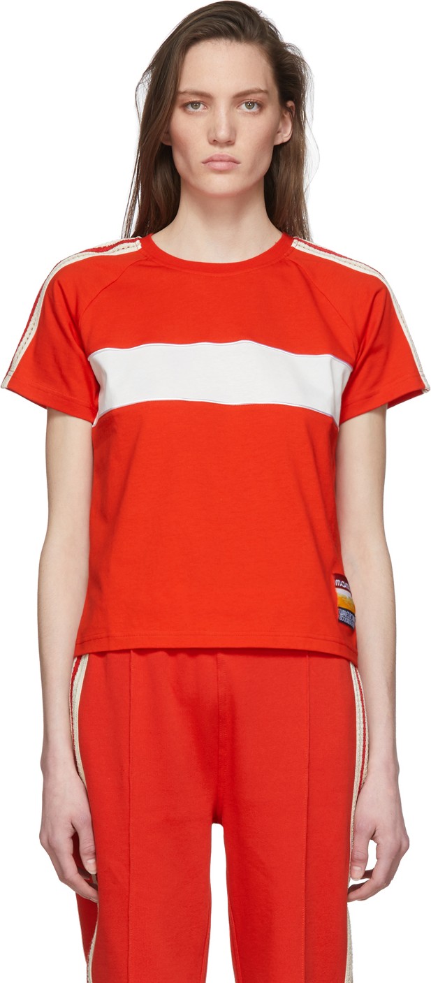 Wales Bonner Red George T-Shirt