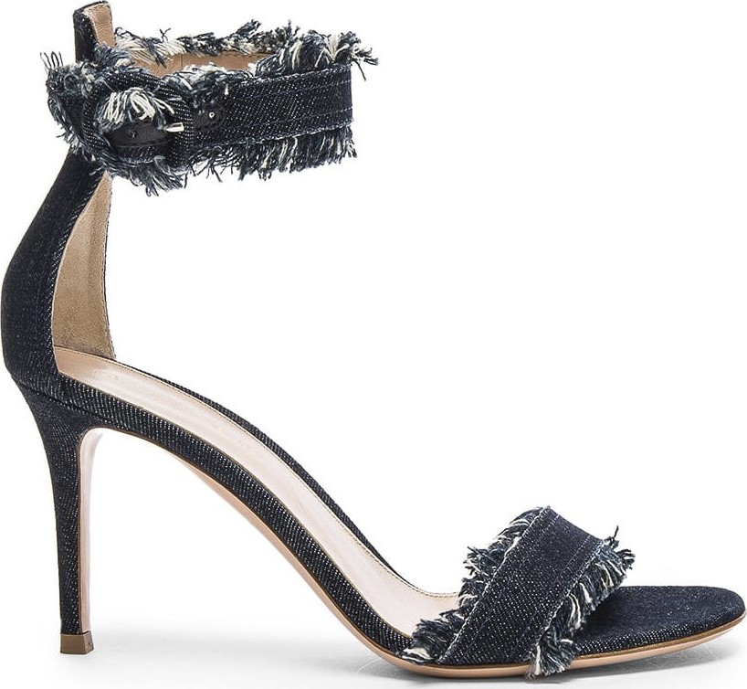 Gianvito Rossi DENIM SANDALS