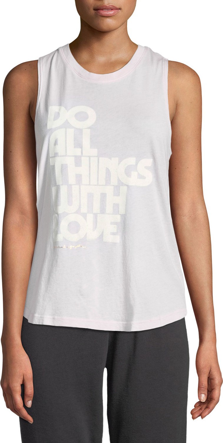 Spiritual Gangster Do All Things With Love Tank