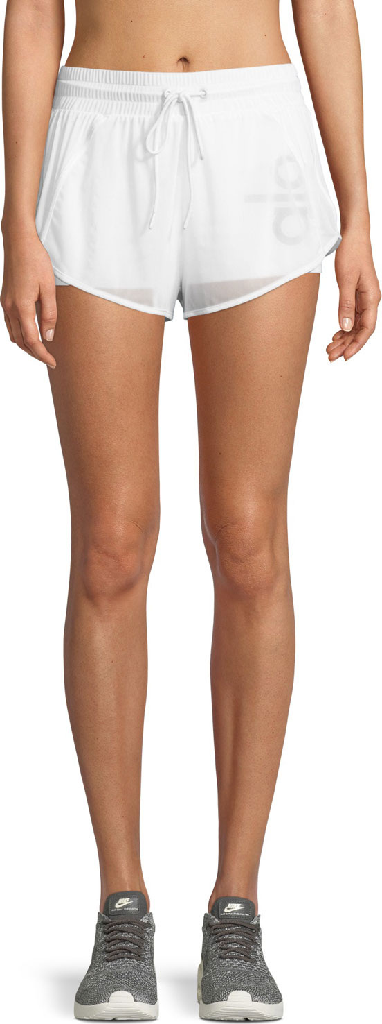 Alo Yoga Ambience Layered Graphic Performance Shorts