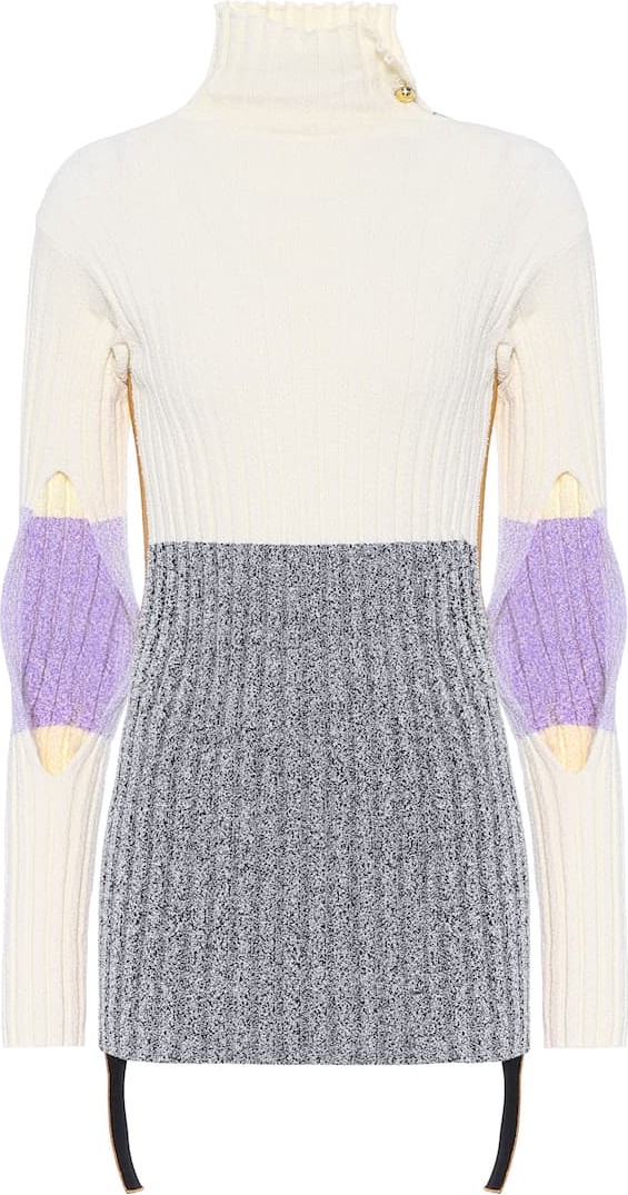 Moncler Genius 2 MONCLER 1952 Cotton-blend turtleneck sweater