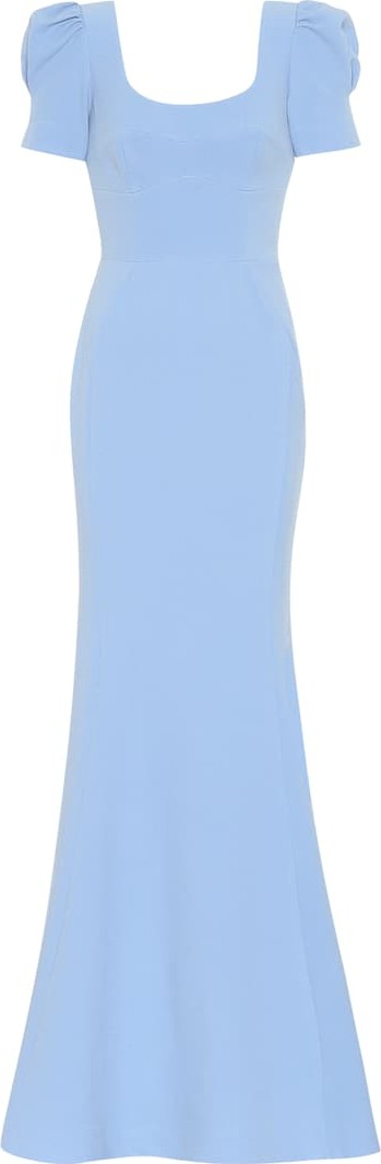 Rebecca Vallance Yves crêpe gown