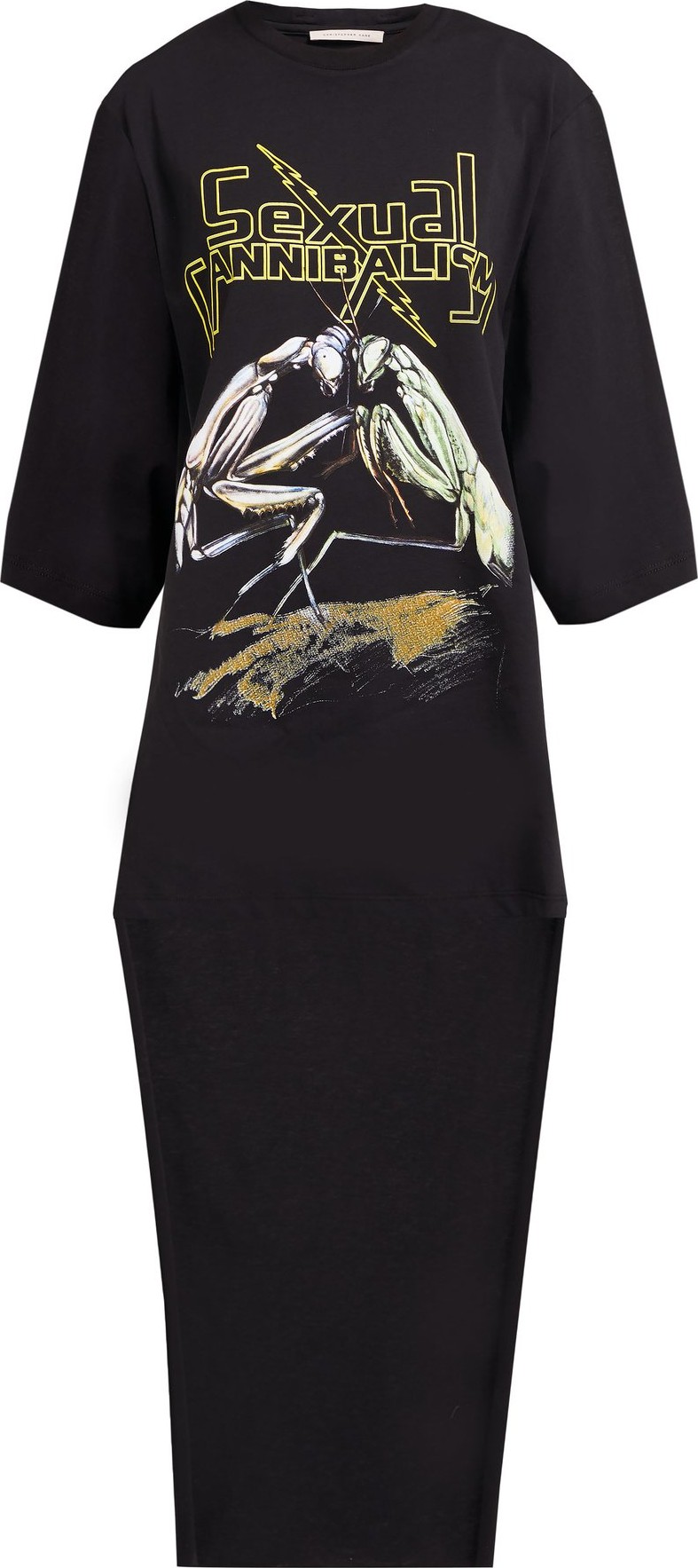 Christopher Kane Praying Mantis-print cotton T-shirt