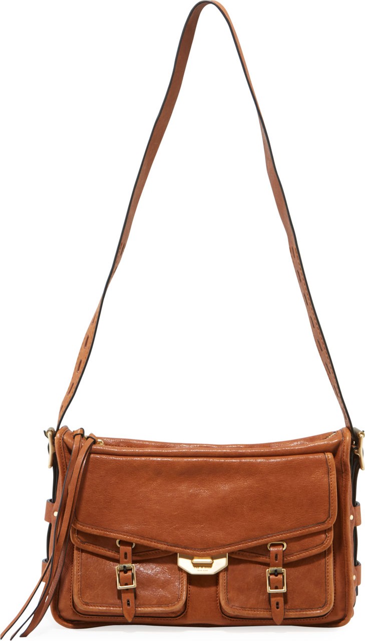 Rag & Bone Field Messenger Leather Satchel Bag