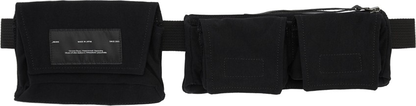 Julius SSENSE Exclusive Black Taslan Nylon Pouch