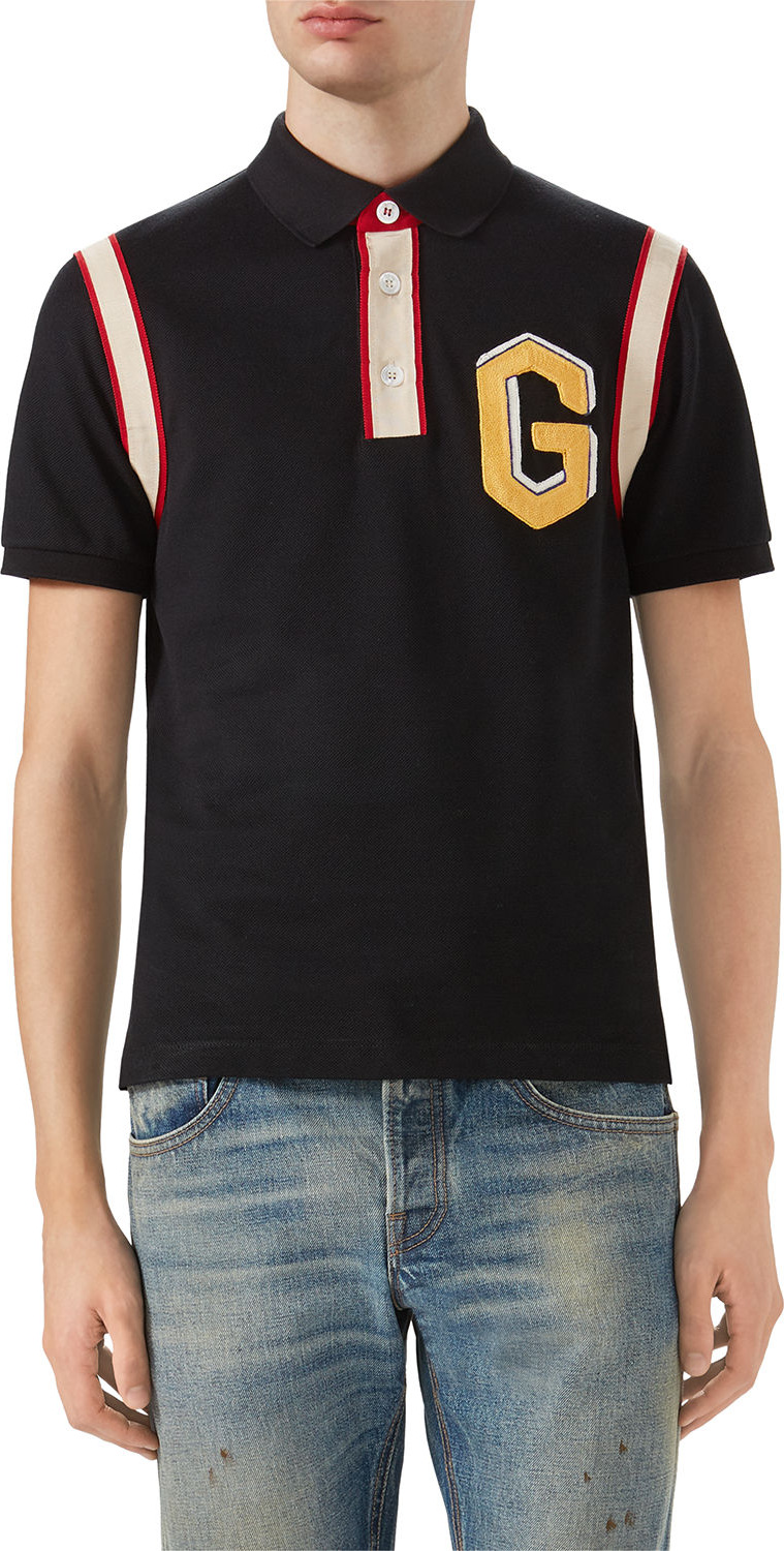 Gucci Graphic-G Polo Shirt