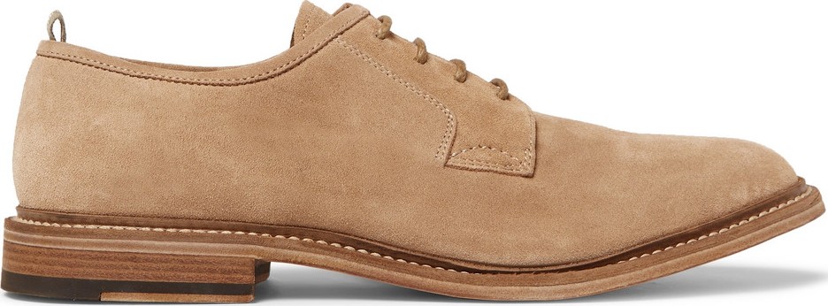 Officine Creative Durham Suede Derby Shoes