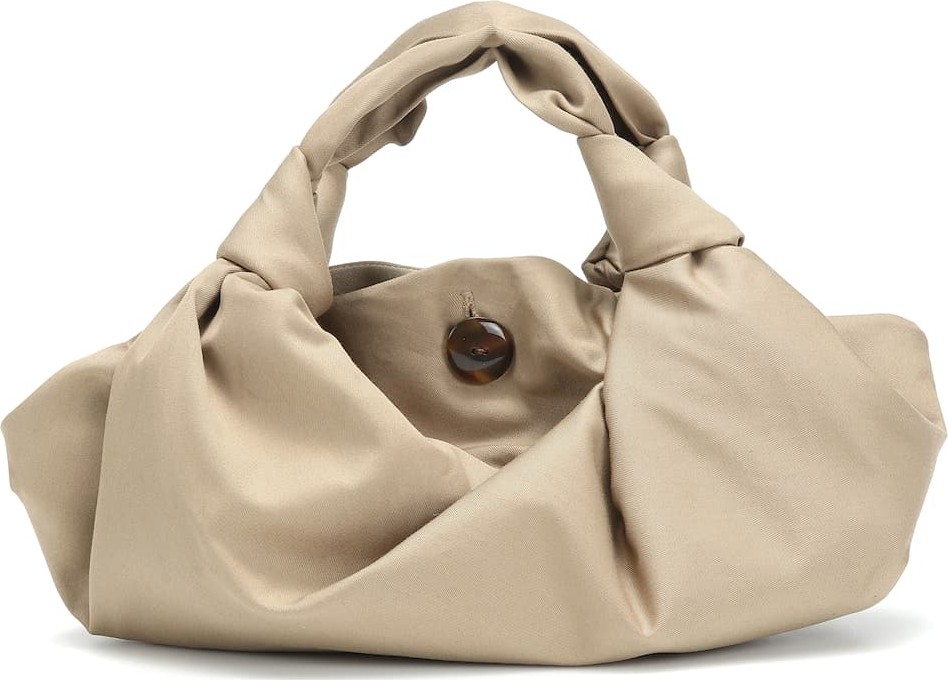 THE ROW The Ascot twill clutch