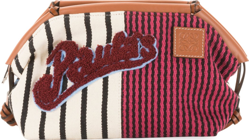 LOEWE x Paula's Ibiza Cushion Pouch Clutch Bag