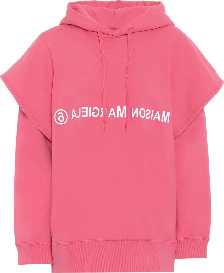 MM6 Maison Margiela Logo cotton hoodie