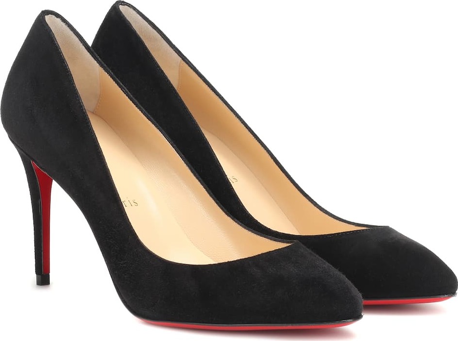 Christian Louboutin Eloise 85 suede pumps