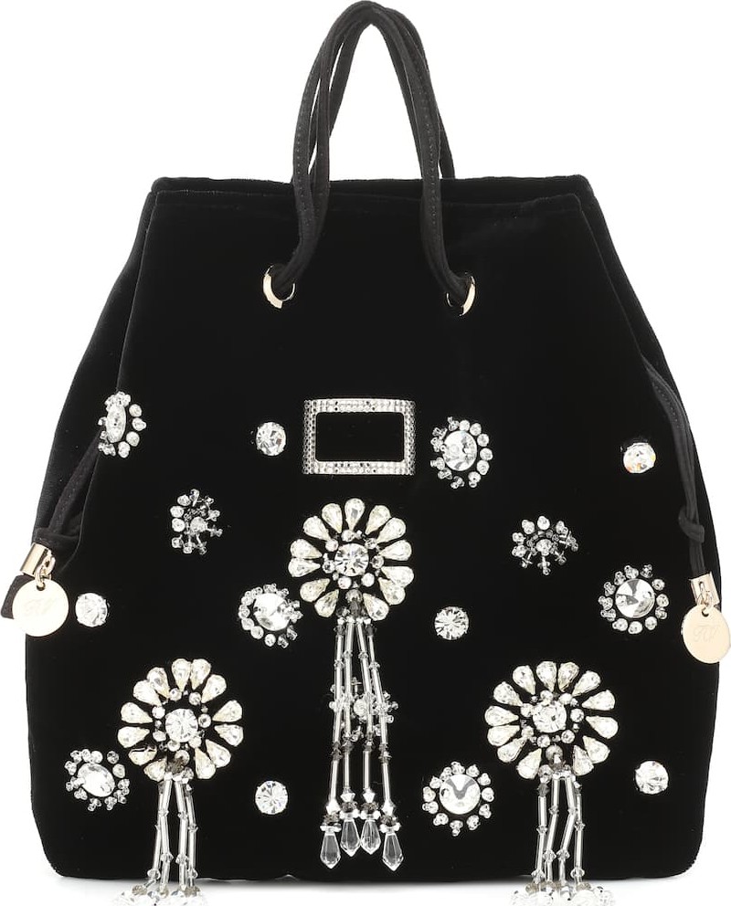 Roger Vivier Viv Pocket Soirée Mini bucket bag