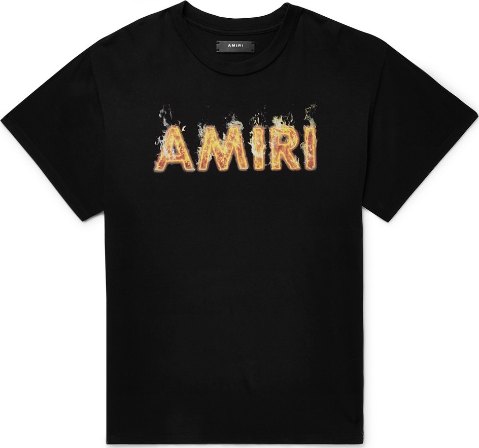 Amiri Logo-Print Cotton-Jersey T-Shirt