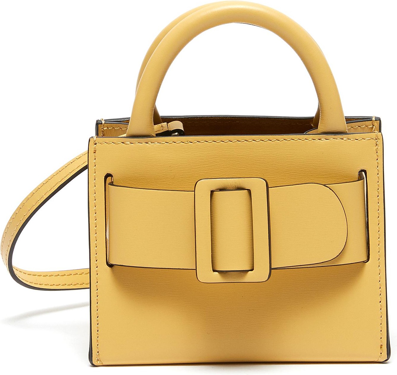 BOYY 'Bobby' Mini Buckled Leather Satchel