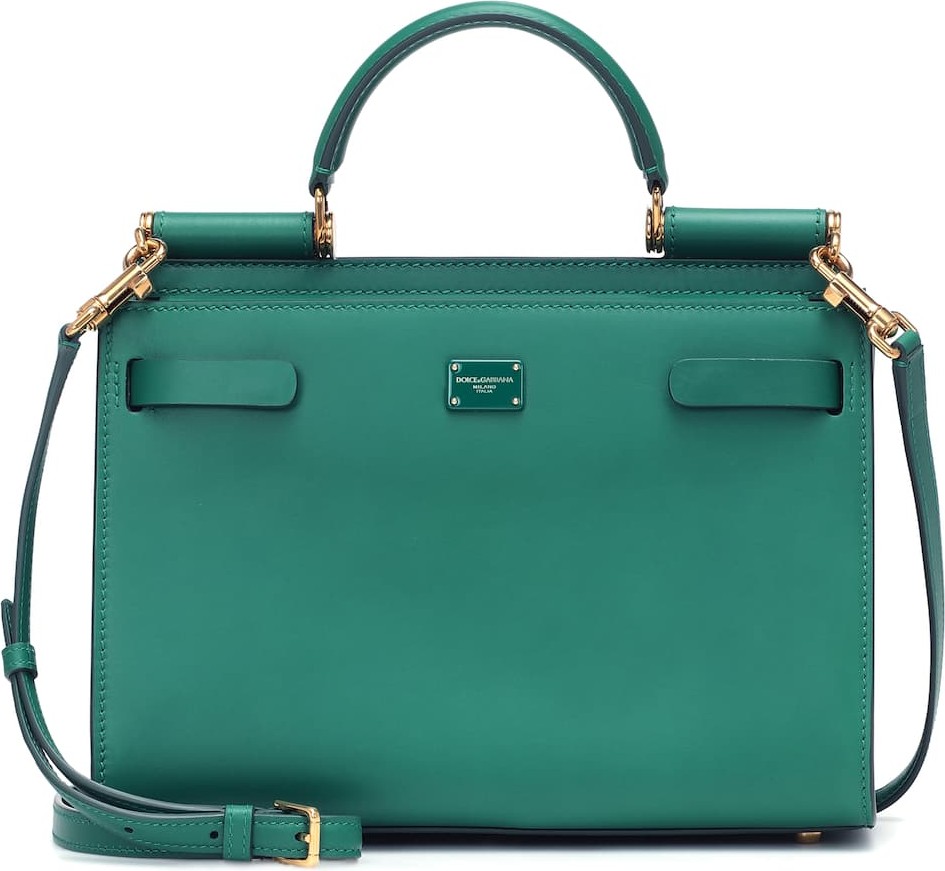 Dolce & Gabbana Sicily 62 Large leather tote