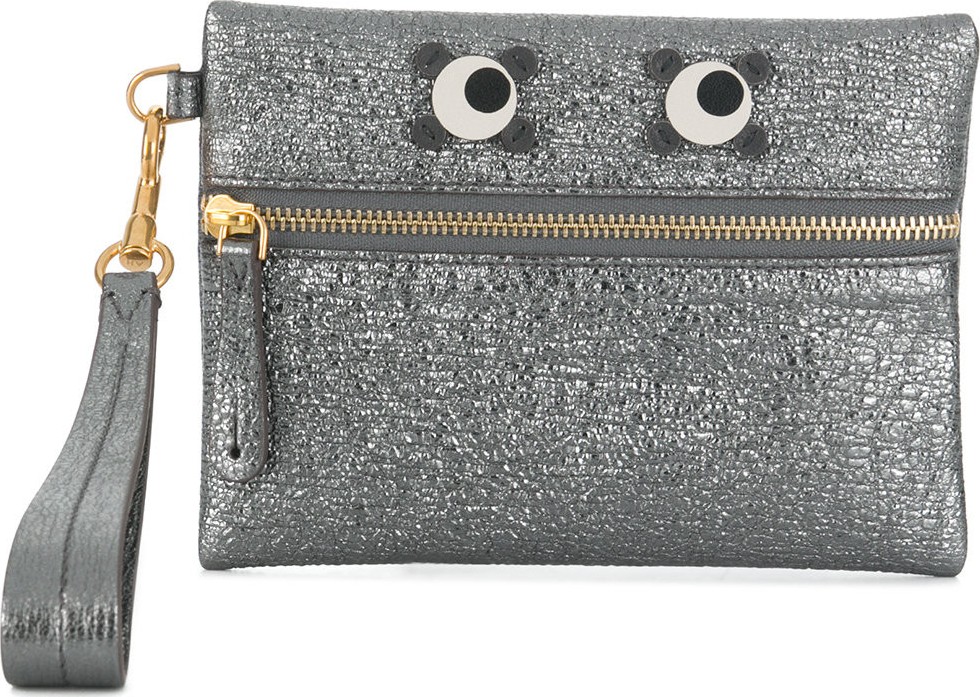 Anya Hindmarch Circulus eyes clutch bag