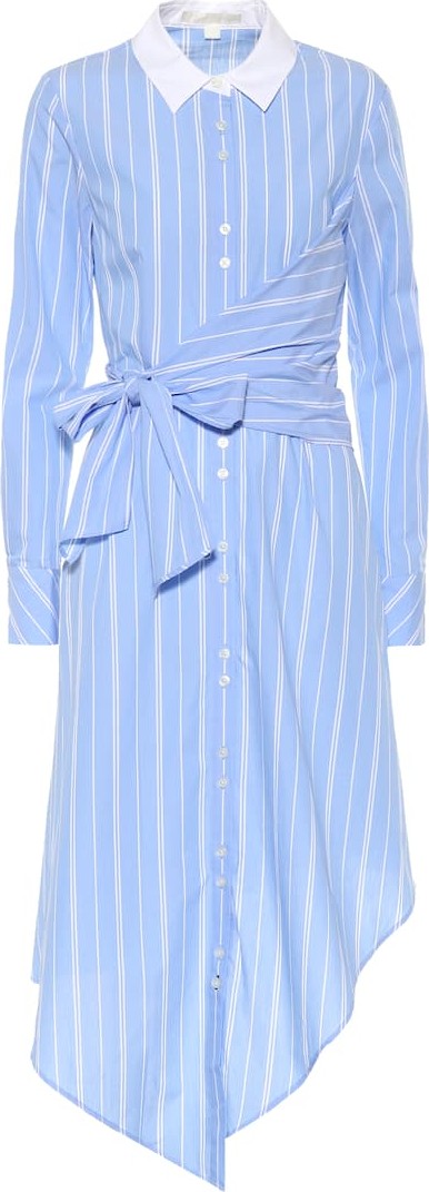 Jonathan Simkhai Striped cotton shirt dress