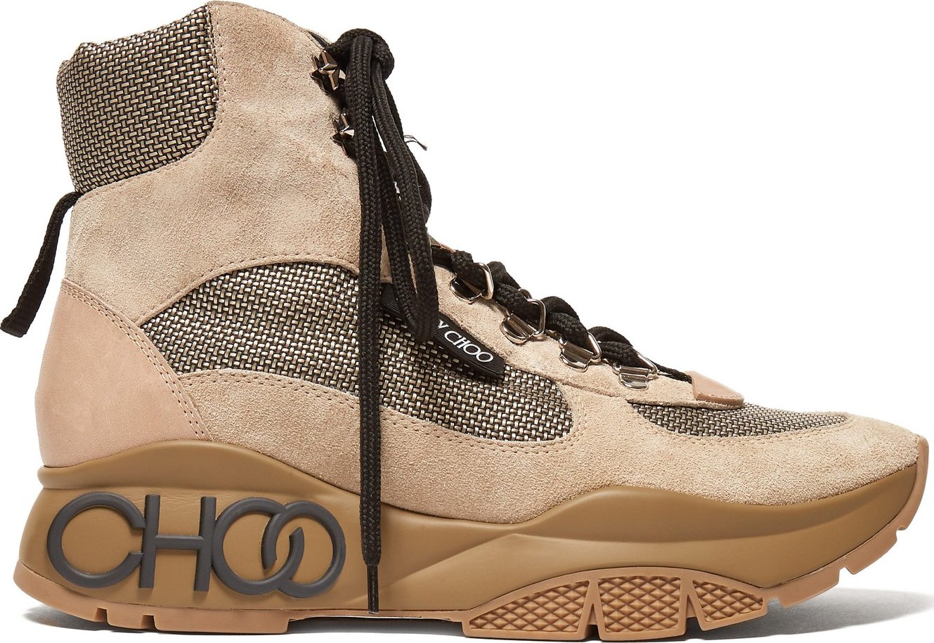 Jimmy Choo Inca suede hiking boots