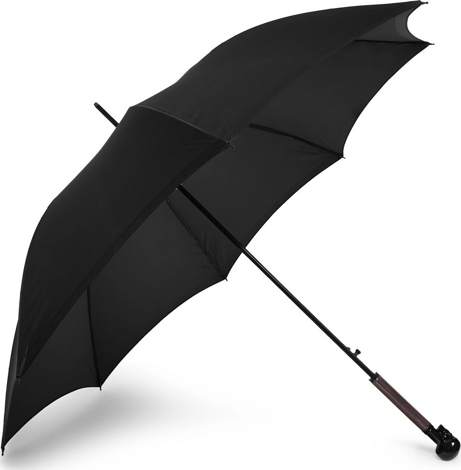 Alexander McQueen Skull-Handle Umbrella