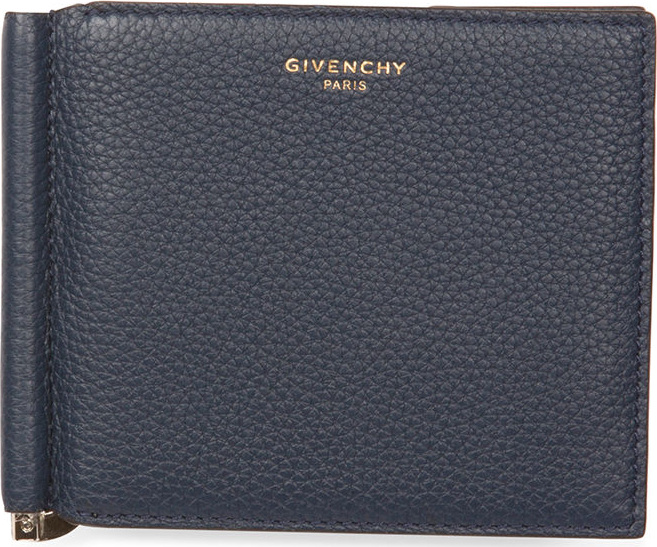 Givenchy Leather Wallet w/Money Clip