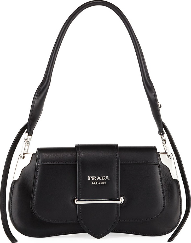 Prada Sidonie Two-Tone Cahier City Bag