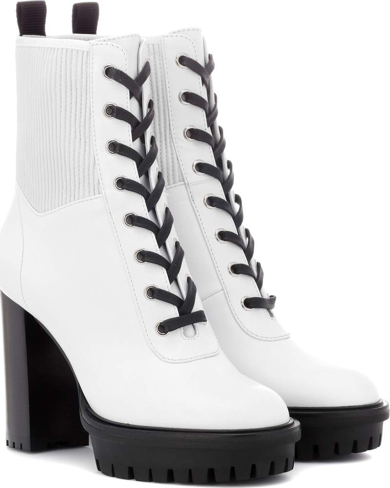 Gianvito Rossi Martis 70 leather ankle boots